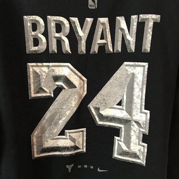 Nike #24 Kobe Bryant NBA Activewear Athletic Sport Cut Pullover Hoodie - Picture 6 of 6